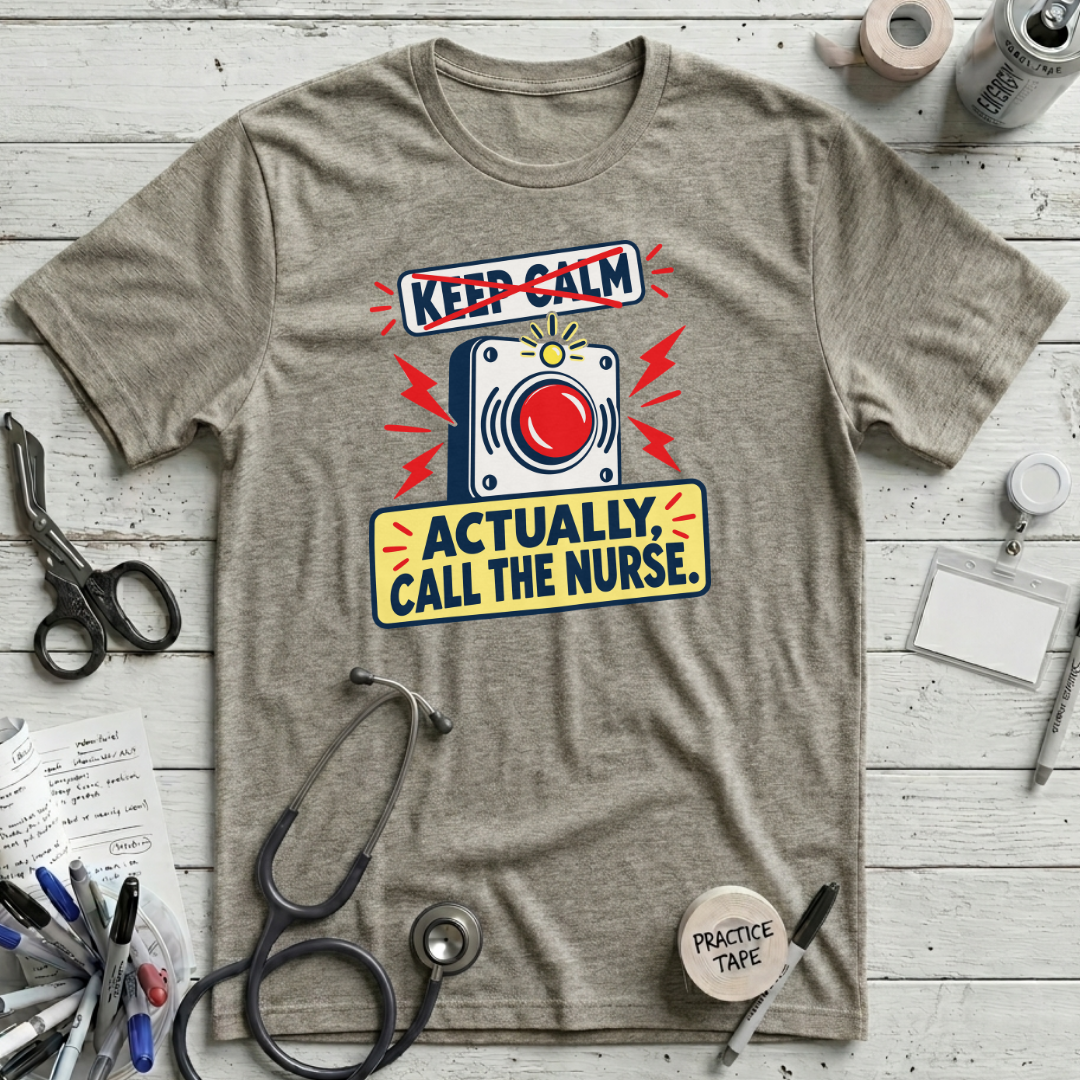 Call the Nurse T-Shirt - Heather Stone