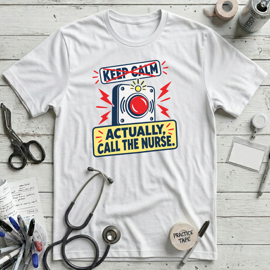 Call the Nurse T-Shirt - White