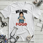 Care for Food T-Shirt - White