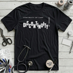 Continuity and Discontinuity T-Shirt – Black