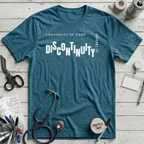 Continuity and Discontinuity T-Shirt – Deep Teal