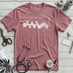 Continuity and Discontinuity T-Shirt – Heather Raspberry