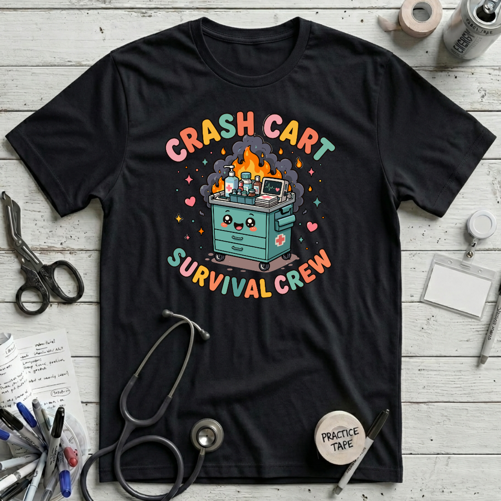 Crash Cart Crew T-Shirt - Black