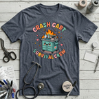 Crash Cart Crew T-Shirt - Heather Navy