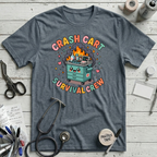 Crash Cart Crew T-Shirt - Heather Slate