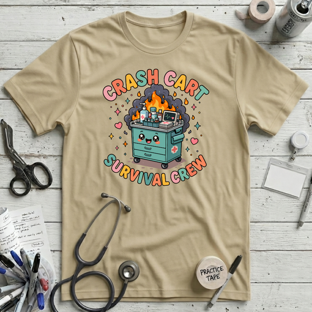 Crash Cart Crew T-Shirt - Natural