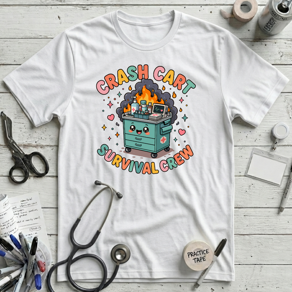 Crash Cart Crew T-Shirt - White