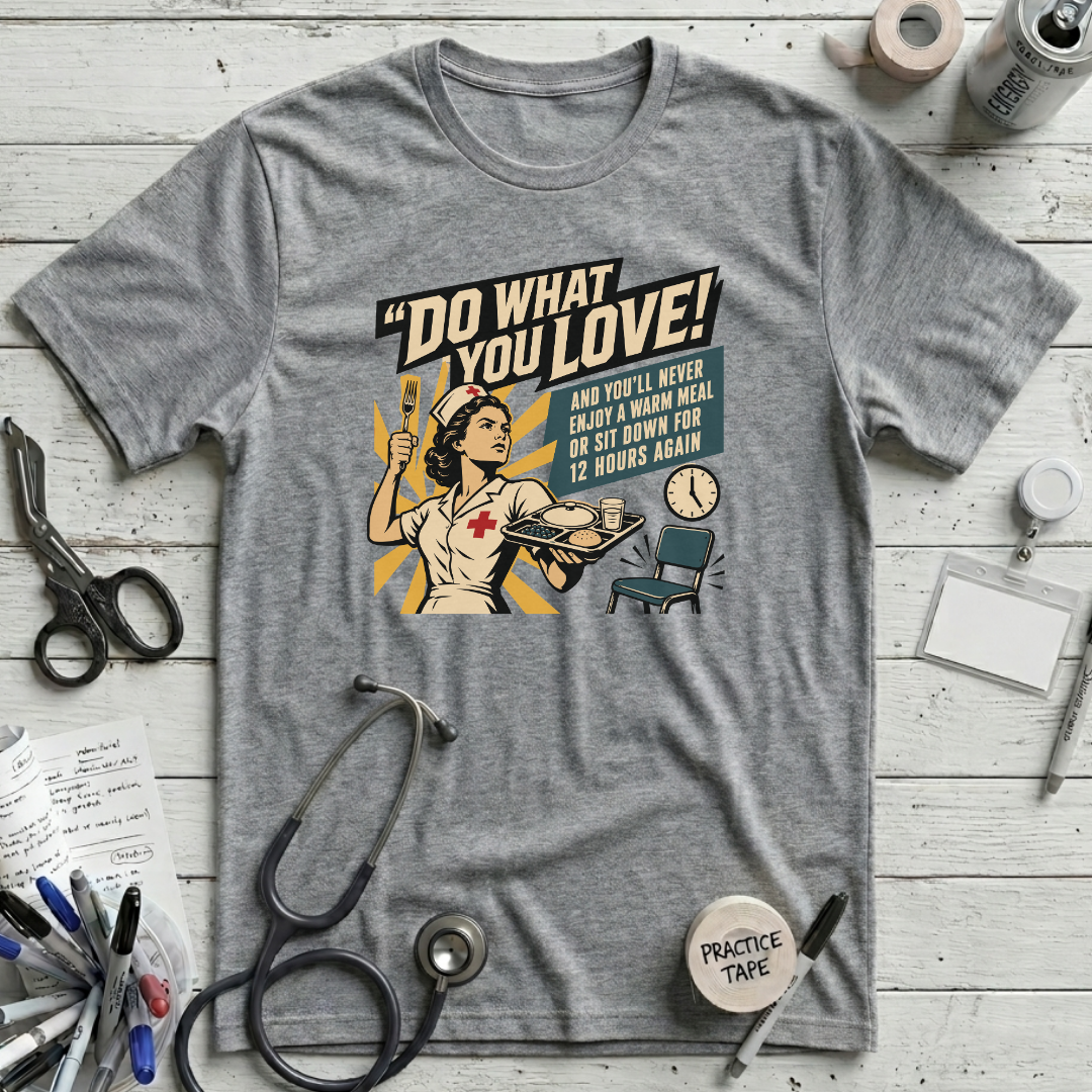 Do What You Love T-Shirt - Athletic Heather