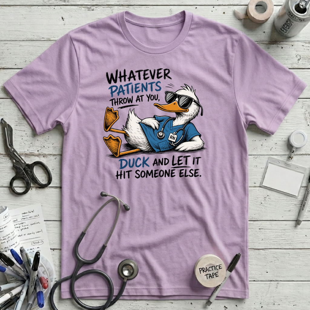Duck! T-Shirt - Lilac