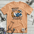 Duck! T-Shirt - Peach
