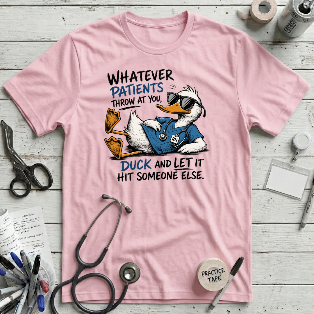 Duck! T-Shirt - Pink