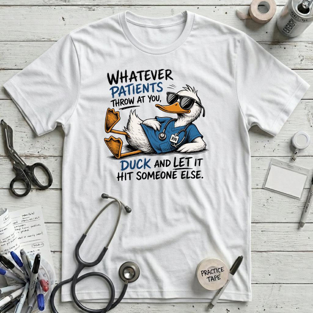 Duck! T-Shirt - White