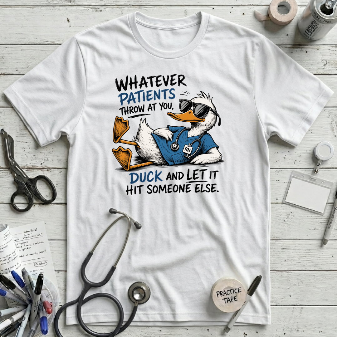 Duck! T-Shirt - White