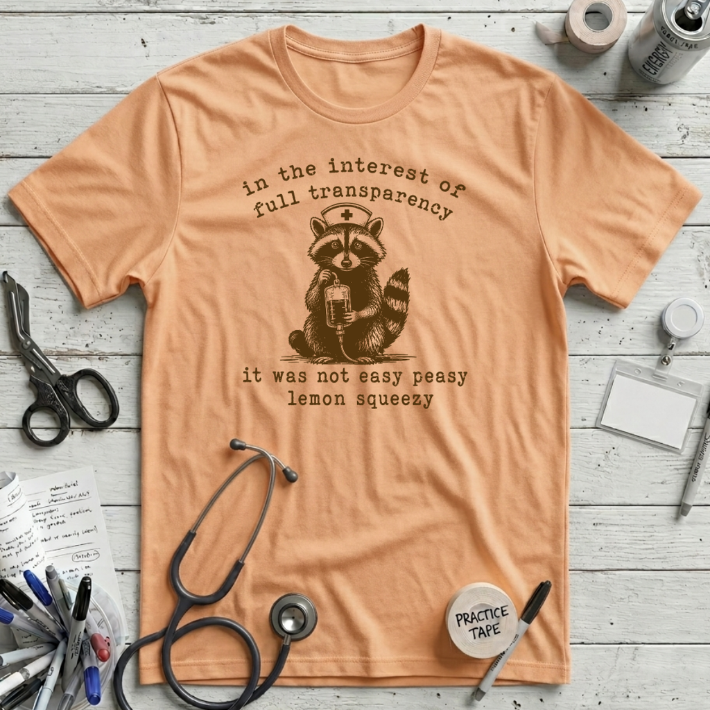 Easy Peasy T-Shirt - Peach