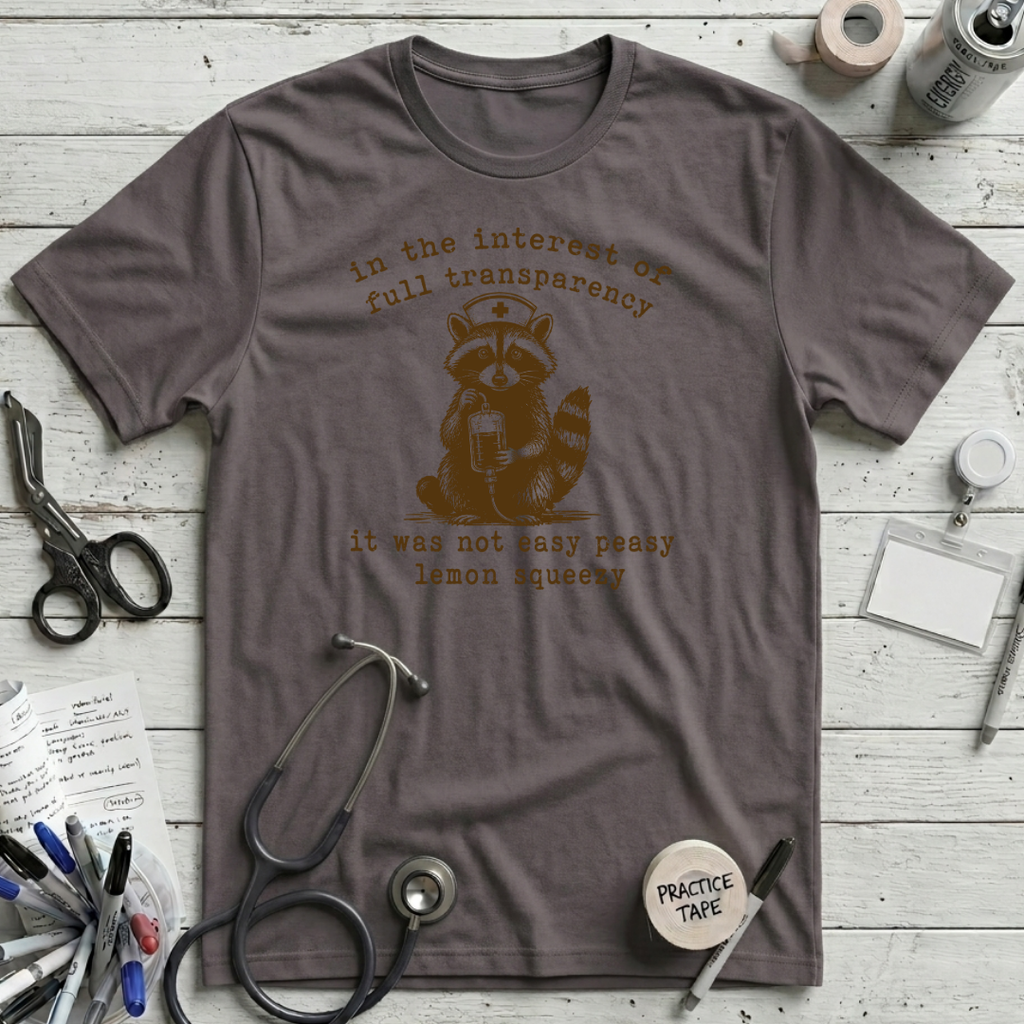 Easy Peasy T-Shirt - Pebble Brown