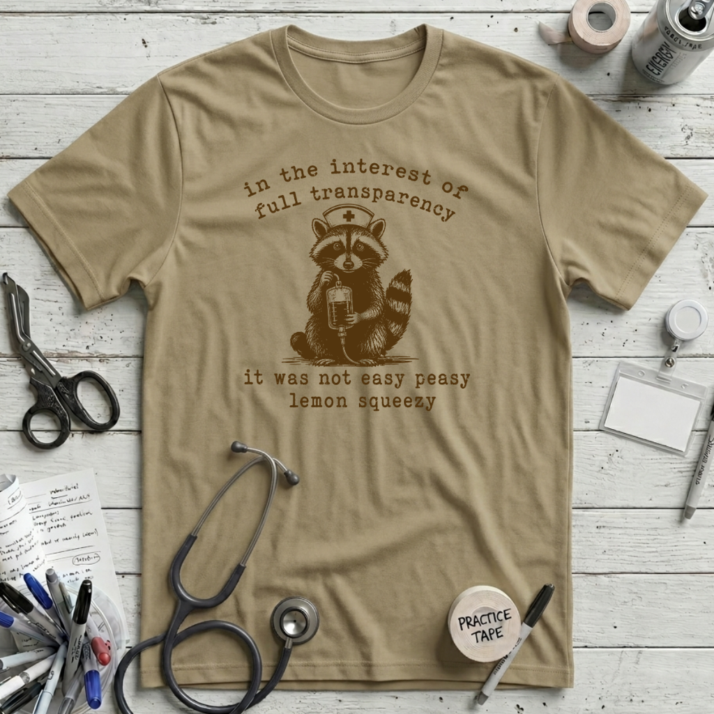 Easy Peasy T-Shirt - Tan