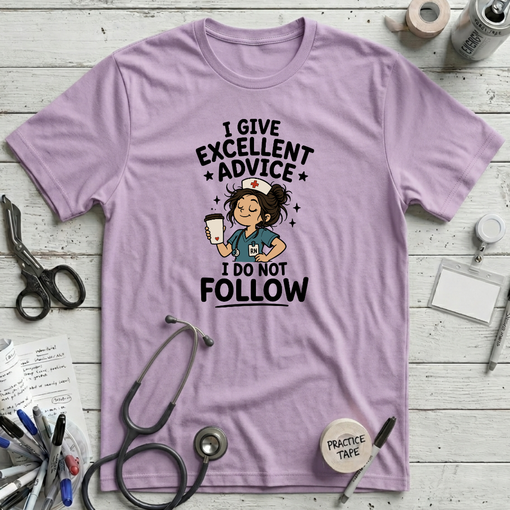 Excellent Advice T-Shirt - Lilac