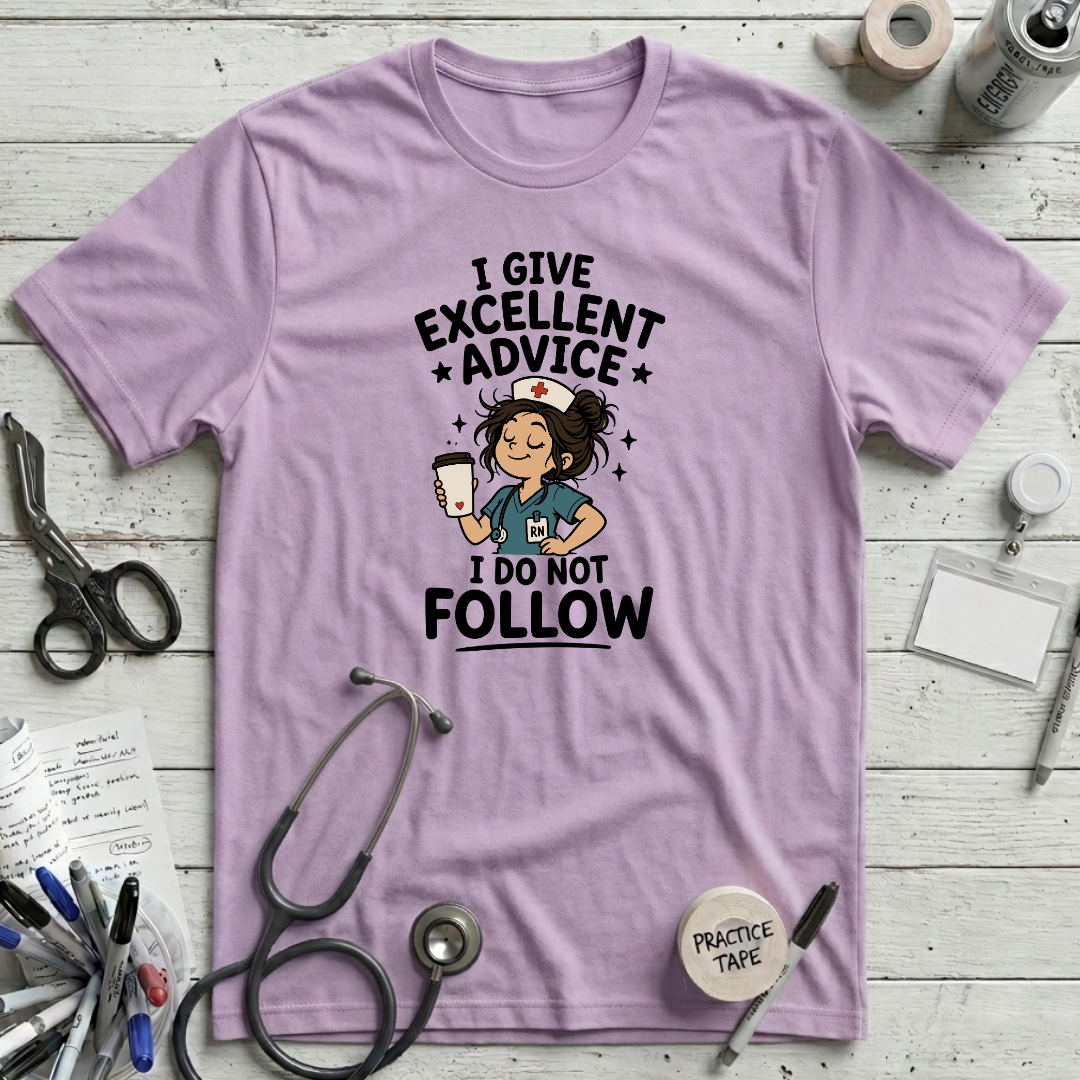 Excellent Advice T-Shirt - Lilac