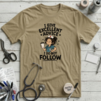 Excellent Advice T-Shirt - Tan