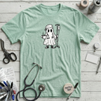 Ghost of Nurses T-Shirt – Heather Mint