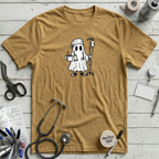 Ghost of Nurses T-Shirt – Heather Mustard