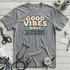Good Vibes Only T-Shirt - Athletic Heather