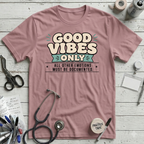 Good Vibes Only T-Shirt - Orchid
