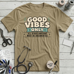 Good Vibes Only T-Shirt - Tan