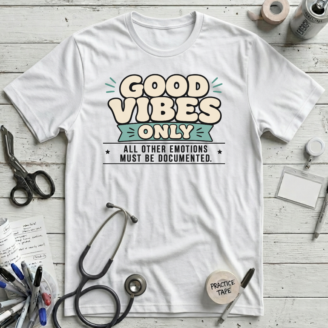 Good Vibes Only T-Shirt - White