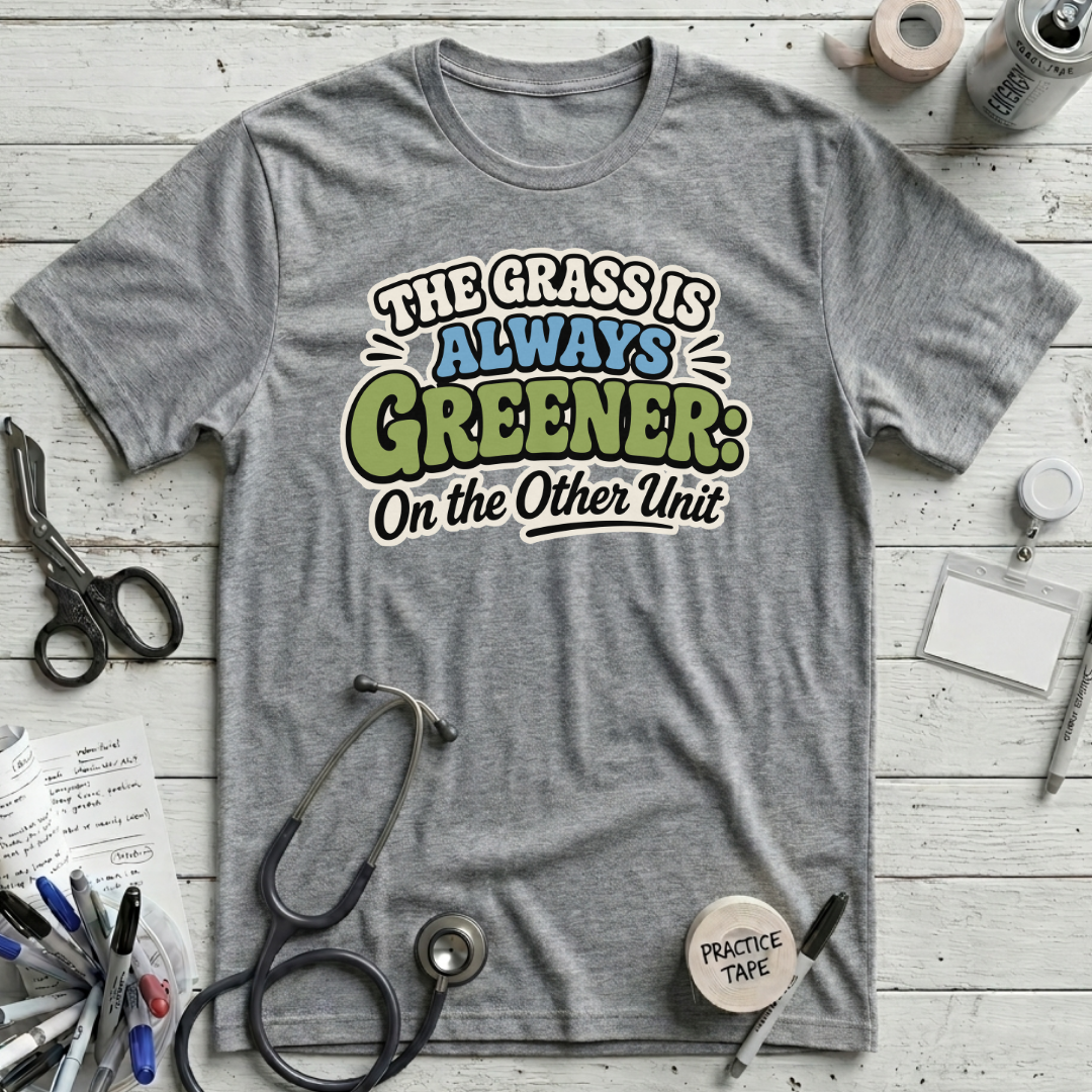 Grass is Greener T-Shirt - Athletic Heather