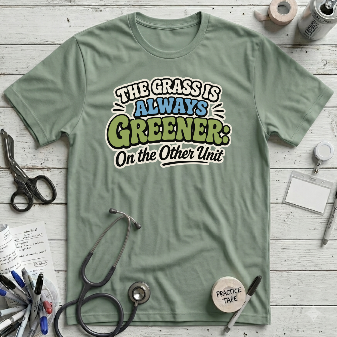 Grass is Greener T-Shirt - Sage