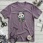 I Require Snacks T-Shirt - Heather Purple