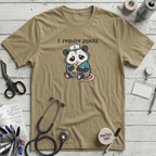 I Require Snacks T-Shirt - Tan