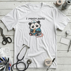 I Require Snacks T-Shirt - White