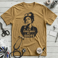 Idiots T-Shirt - Heather Mustard