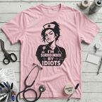 Idiots T-Shirt - Pink