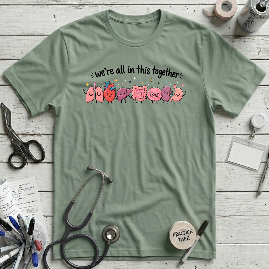 In This Together T-Shirt - Sage