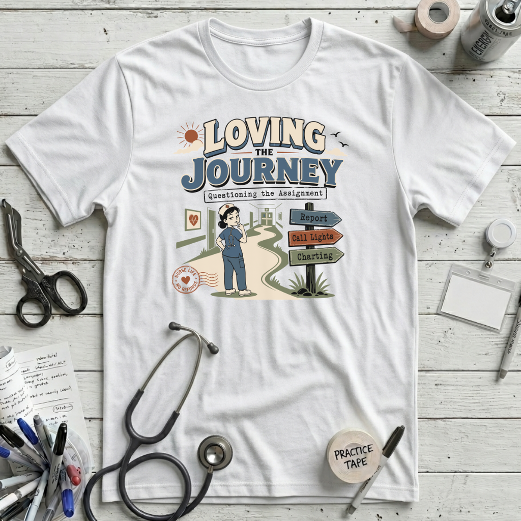 Loving the Journey T-Shirt - White