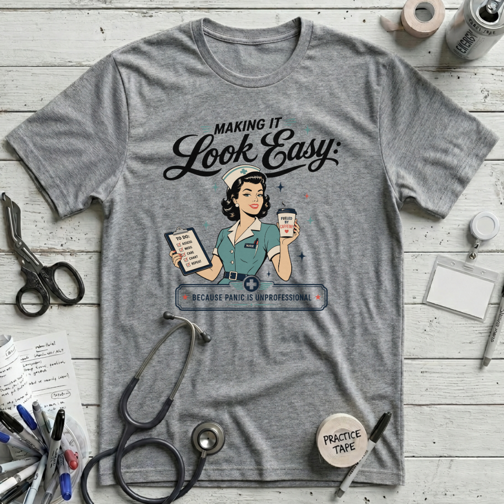 Making it Look Easy T-Shirt - Athletic Heather