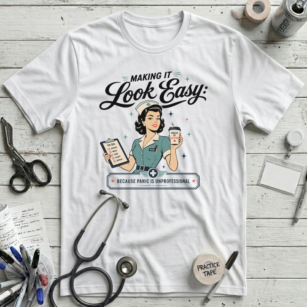 Making it Look Easy T-Shirt - White