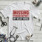 Missing Person T-Shirt - White