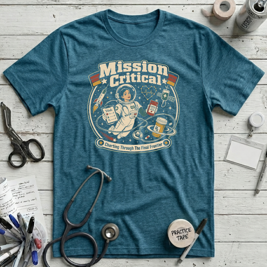 Mission Critical T-Shirt - Deep Teal