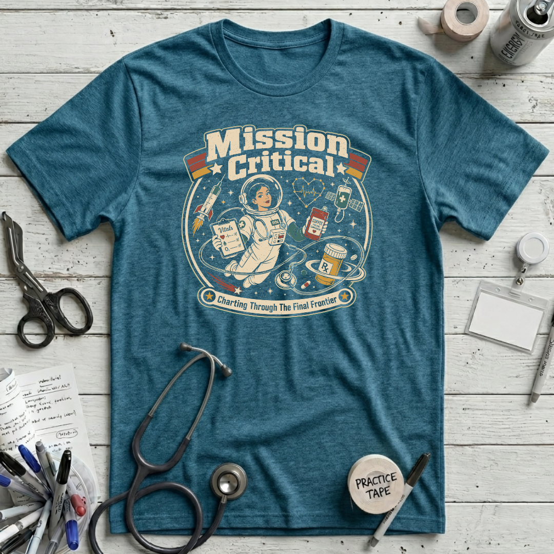 Mission Critical T-Shirt - Deep Teal