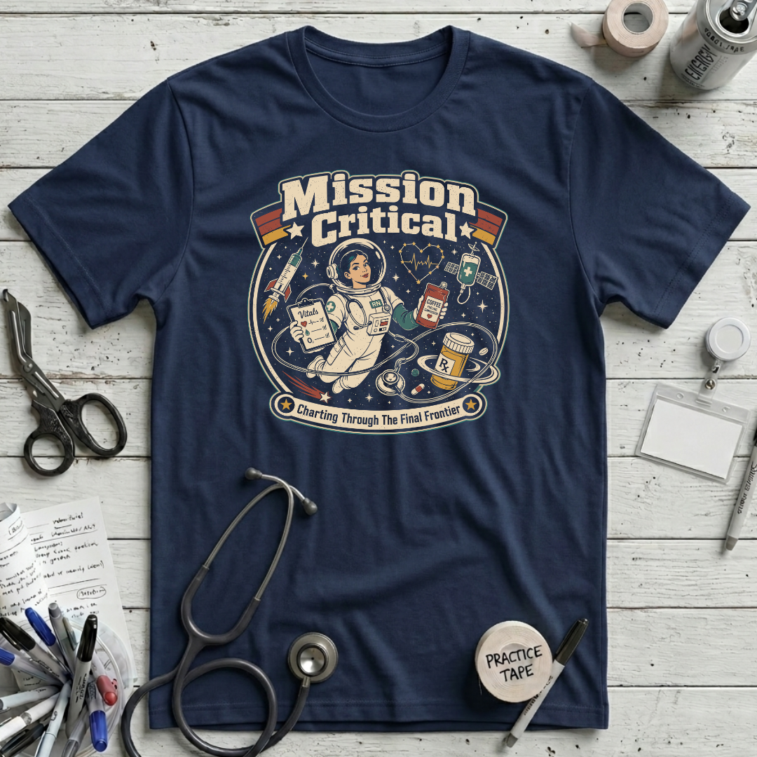 Mission Critical T-Shirt - Navy
