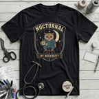 Nocturnal by Necessity T-Shirt - Black