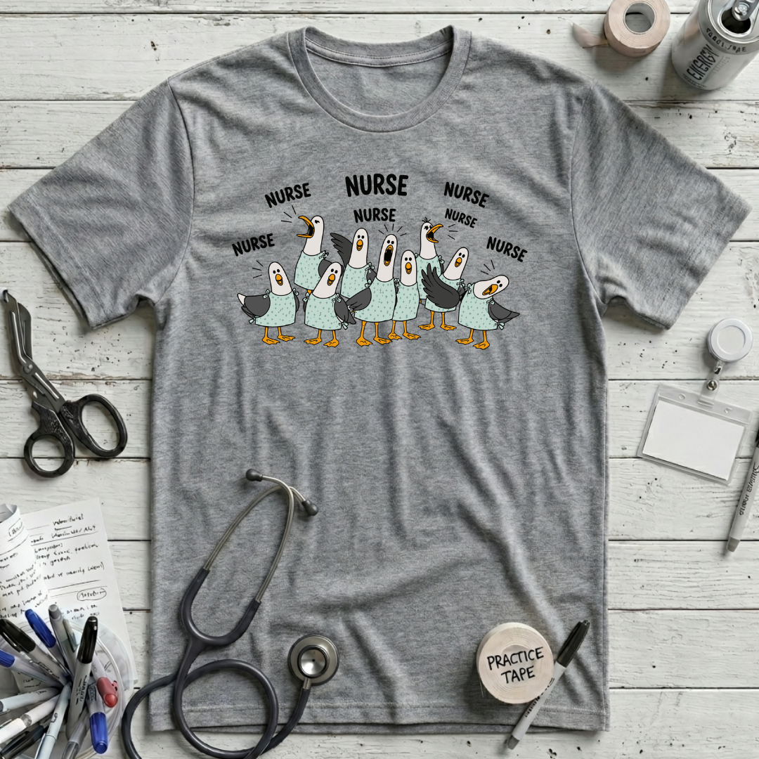 Nurse Nurse T-Shirt - Athletic Heather