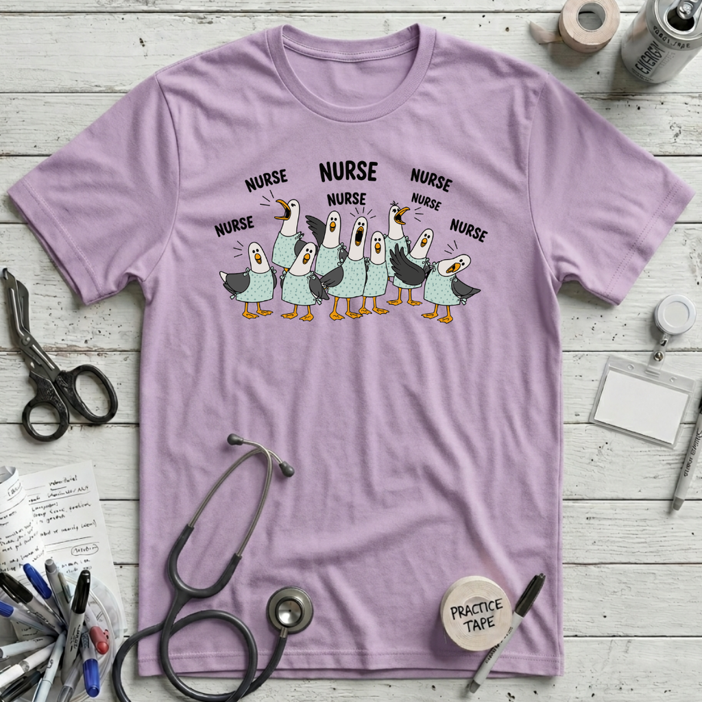 Nurse Nurse T-Shirt - Lilac