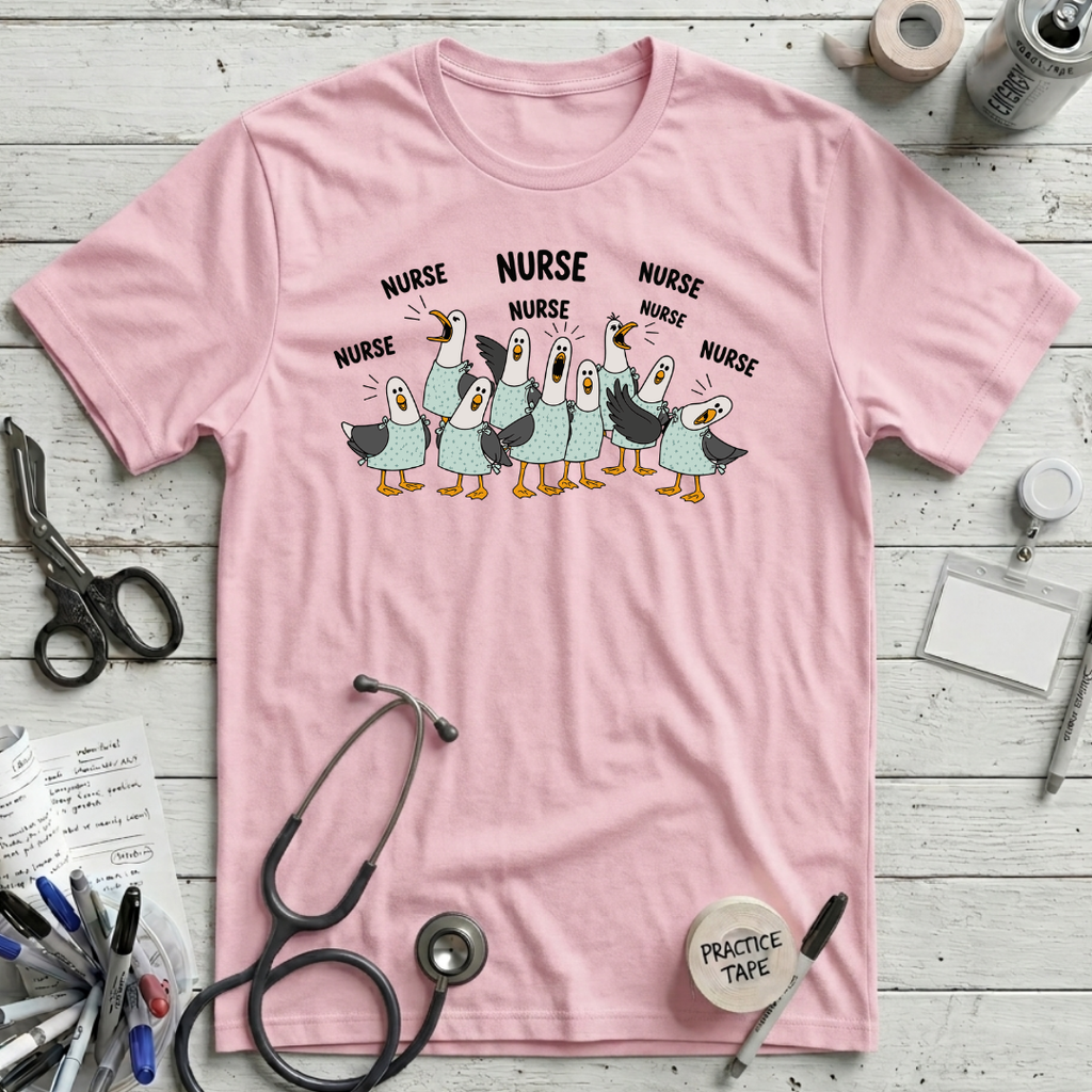 Nurse Nurse T-Shirt - Pink