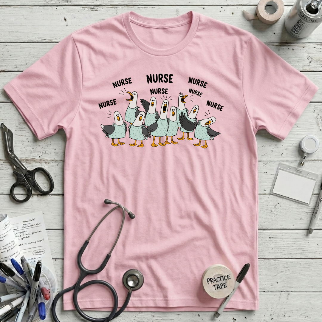 Nurse Nurse T-Shirt - Pink