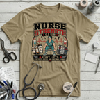 Nurse Strength Club T-Shirt - Tan